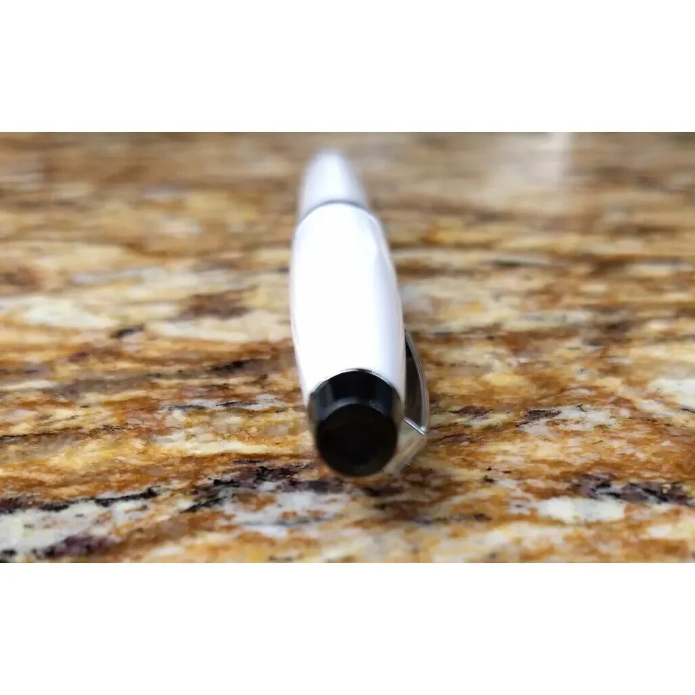 CROSS Solo White & Chrome Twist Ballpoint Pen‎ Hallmark FOR MY FRIEND RED HEART